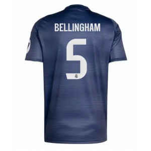 Fotbalové Dres Real Madrid Jude Bellingham #5 Venkovní Oblečení 2025-26 Krátký Rukáv